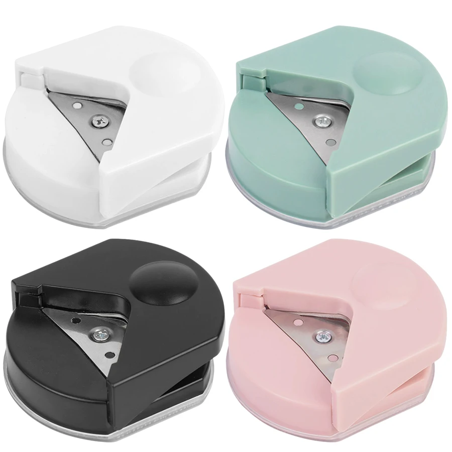 

R4 Manual Paper Corner Cutter PVC Film Photo Corner Cutting Tools DIY Handcrafted Corner Punch Practical Office Supplies