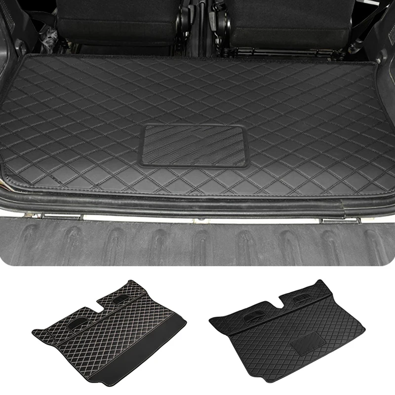 

Rear tail box anti-dirty pad For smart 451 450 Fortwo Modification accessories trunk protection mat logo decoration car styling