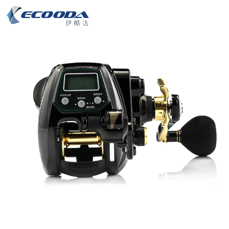 

ECOODA EZH 5000 Electric Reel Fishing Saltwater 12V DC Reel Electric Fishing 15-22kg Drag Power Sea Electric Fishing Reel