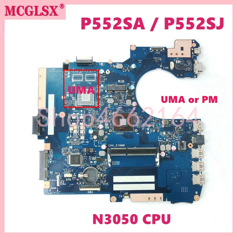 

Материнская плата для ноутбука P552SJ Φ P552SJ PU552SJ PRO552SJ PRO552SA PE552SA PX552SA PX552SJ P552S PU552S P552SA