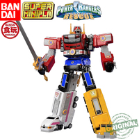 In Stock Original Bandai Smp Super Mini-Pla Gogofive Power Rangers Lightspeed Rescue Victory Robo Lightspeed Megazord Assembly