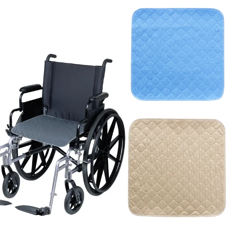1pc Anti Sliding Wheelchair Seat Cushion Pad Urine Isolation Pads Leak-proof Anti-slip Chair Pads Waterproof Wheelchair Pads