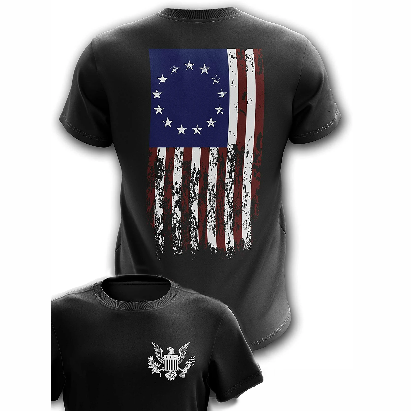 

1776 Betsy Ross Flag. American Flag Patriotic T Shirt 100% Cotton Short Sleeve O-Neck Casual T-shirts Loose Top New Size S-3XL