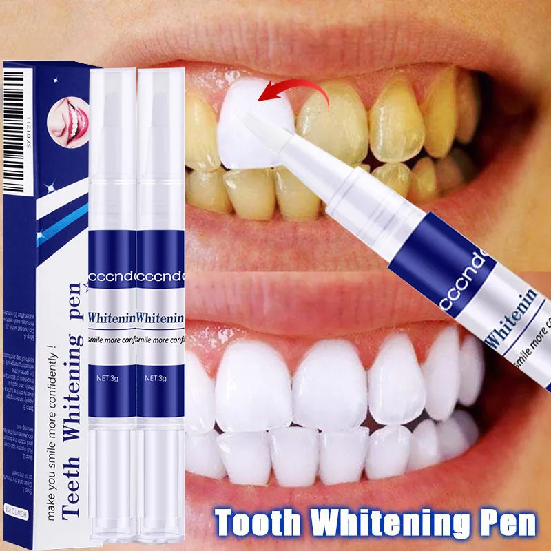 

Tooth Gel Whitener Teeth Whitening Pen Bleach Remove Stains Oral Hygiene Cleaning Gel Fresh Breath Whiten Teeth Cleaning Serum