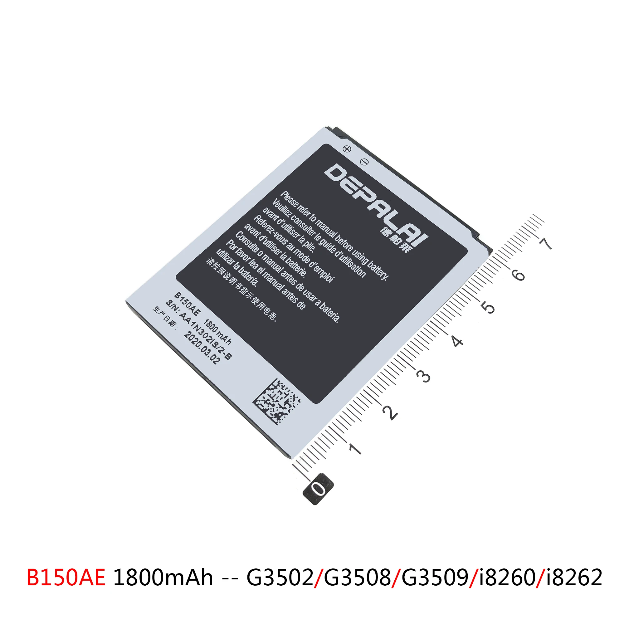 B100AE B150AE Battery For Samsung S7562 i679 i8262D i829 G3502 i8260 Batteries EB425365LU Replacement Battery