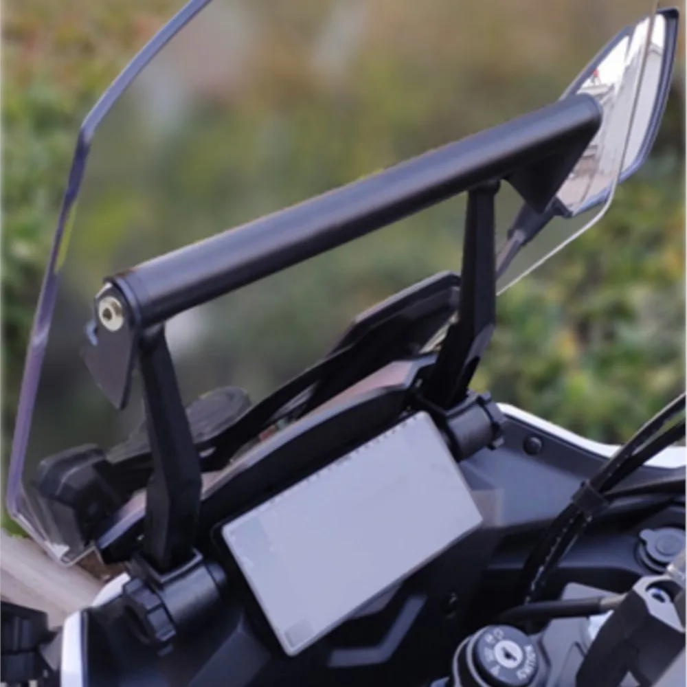 

For CFMOTO 400GT 650GT CFM OTO 400 650 GT GPS Smart Phone Navigation Mount Bracket Adapter Mounting Holder Support Accessories