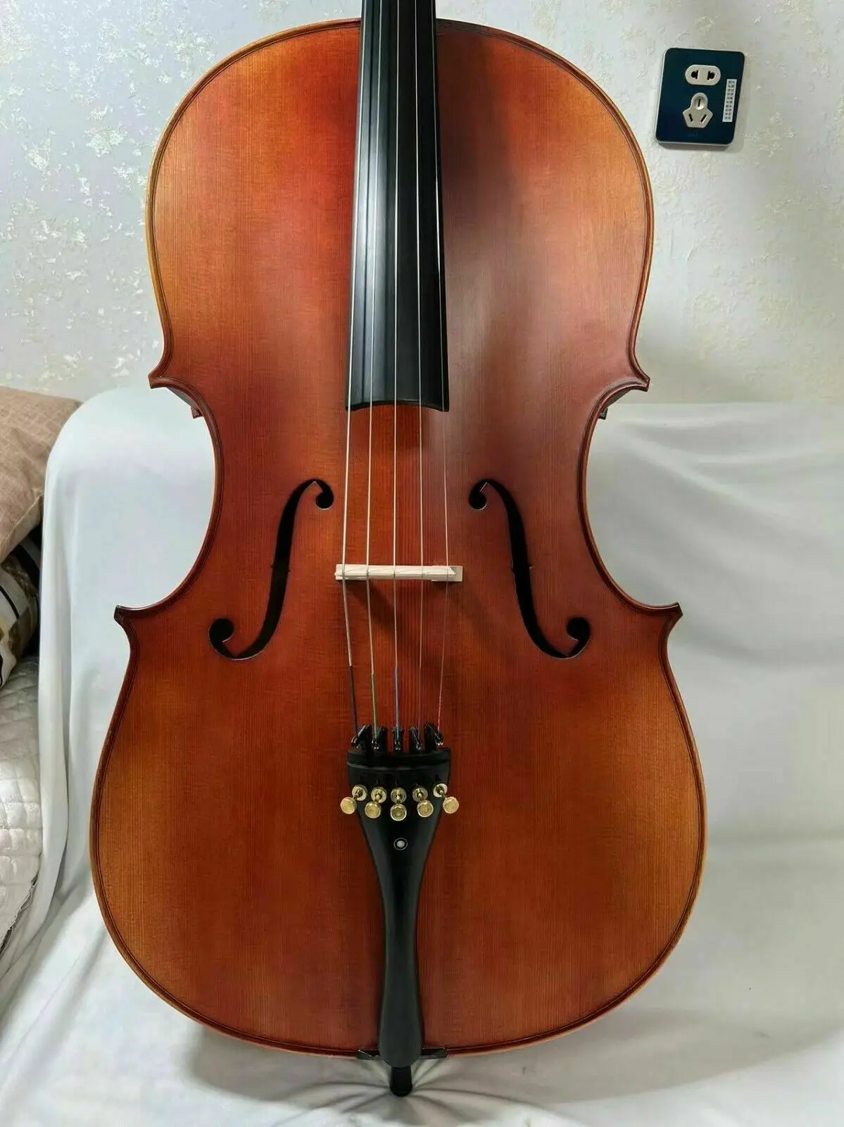 SONG maestro Copy of 1724 Yo-Yo Ma sleeping 5 strings 4/4 ,powerful sound #15275