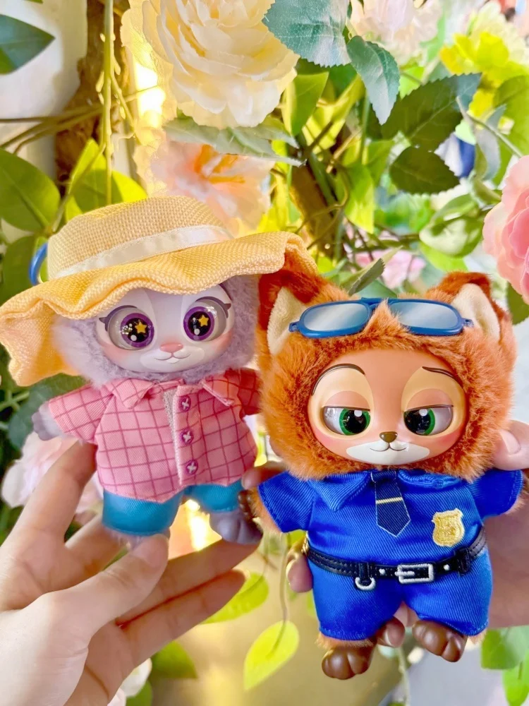 正規品公式MINISO ズートピア ブラインドボックス ジュディ・ニック エナメル ブラインドボックス THE MOVIE REVO SERIES ズートピア BY ジュディ・ホップ アクションフィギュア