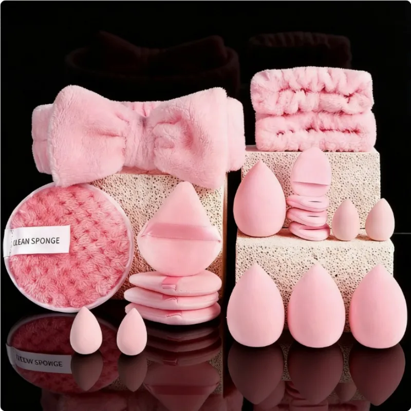 Conjunto de pincéis de maquiagem profissional com acessórios para pele combinada, com pincéis macios, adequado para iniciantes, 13/53 peças