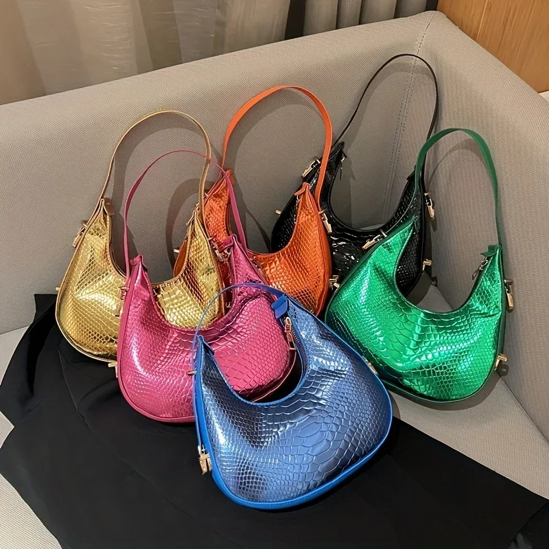 

Simple Fashion Shoulder Bag Vintage Casual Hand Carry Armpit Bag, Ideal choice for Gifts