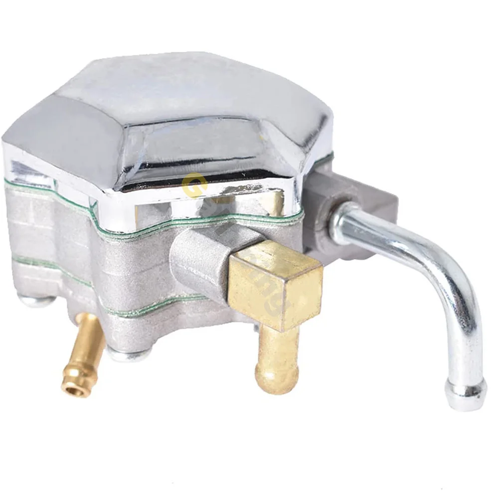 Motorcycle Fuel Pump Assembly Engine For YAMAHA XV250 XV125 Virago Route 66 1988 89 90 91 92 93 - 2014 Aluminium Alloy