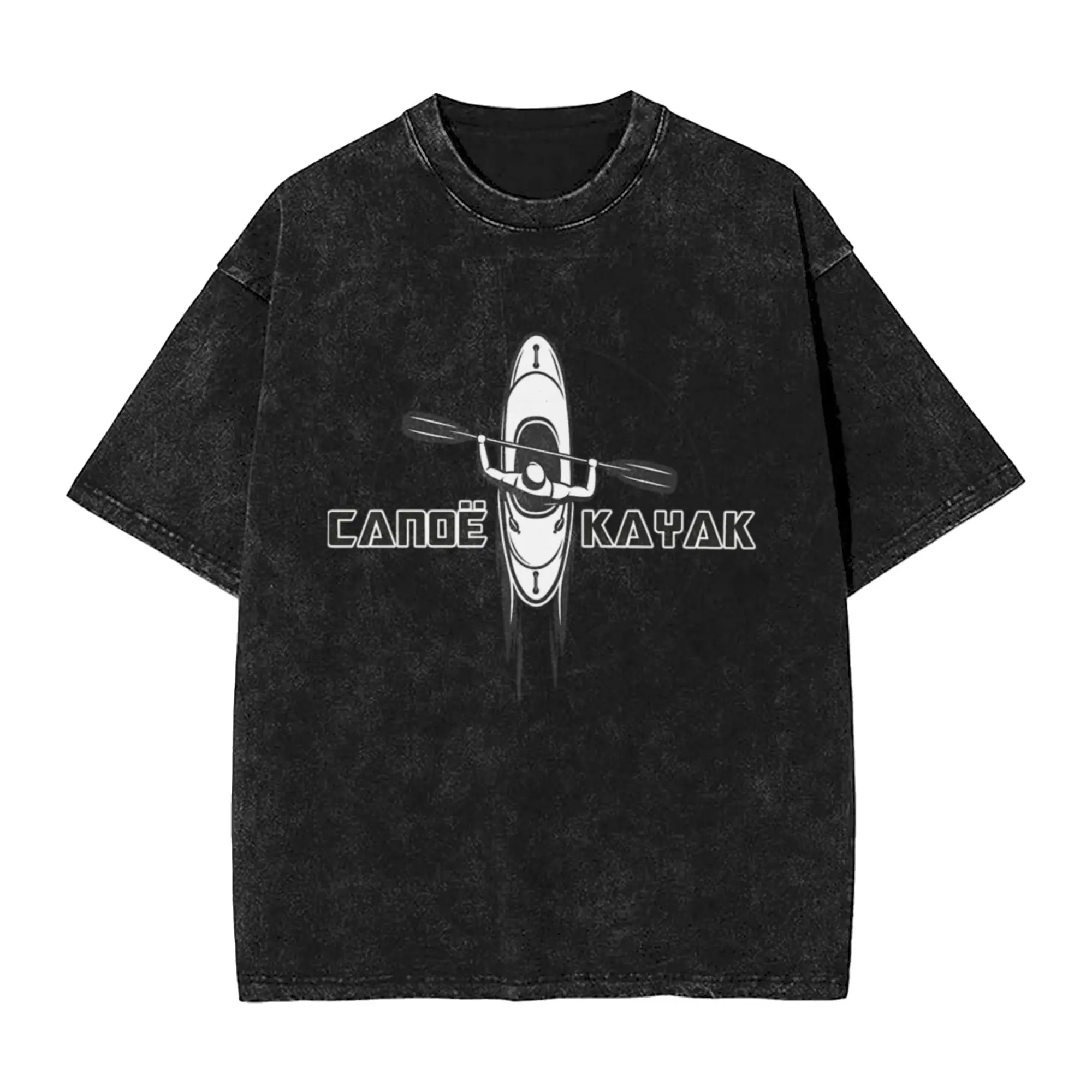 Canoeing and kayaking Classic Cool A T-Shirt Oversized Short Sleeve Cotton Tees Tops