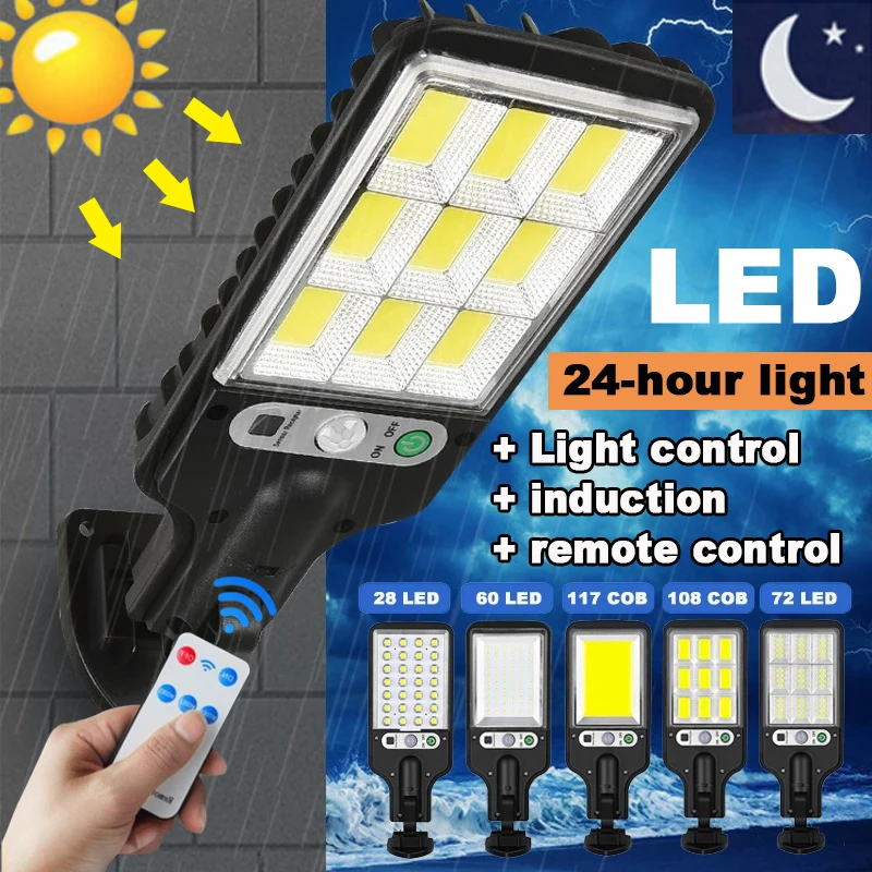 

1~8PCs Solar Led Light Outdoor Wall Lamp Waterproof 3 Modes PIR Motion Sensor Garden Decoration Patio Porch Garage Lighting