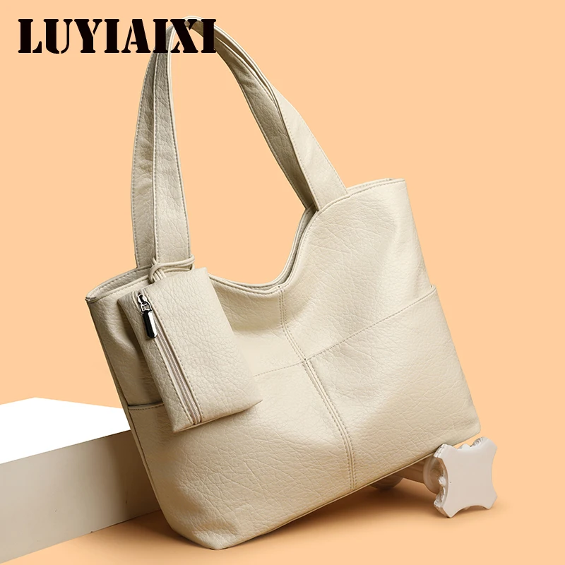 

Designer Ladies Shoulder Crossbody Bag Tote Luxury Leather Messenger Handle Female Sac A Main High Quality Handbags Women Bags