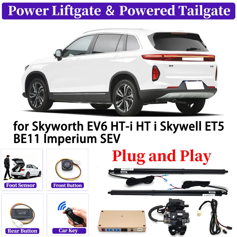 for Skyworth EV6 HT-i HT i Skywell ET5 BE11 Imperium SEV Car Automatic Power Liftgate Kit Smart Auto Electric Tailgate System