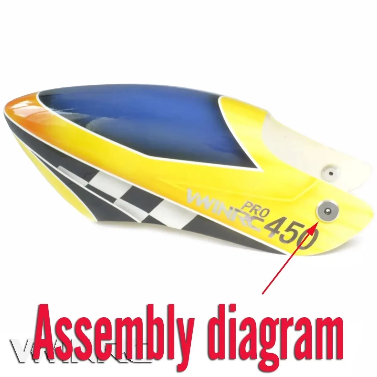 4 個 380-450 500-700 一般金属キャノピーナット ALIGN T-REX Tarot ALZRC Rc ヘリコプター Rarts 用