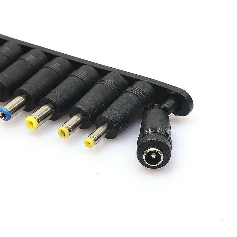 8pcs Power Adapter Tips Kit for Laptop For Chargers with AC DC Support and Standardized A through H Dimensions