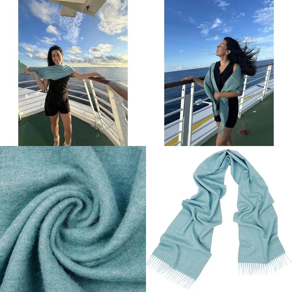

Luxurious Alpaca Wool Scarf - Ayara's Plush Unisex Winter Accessory