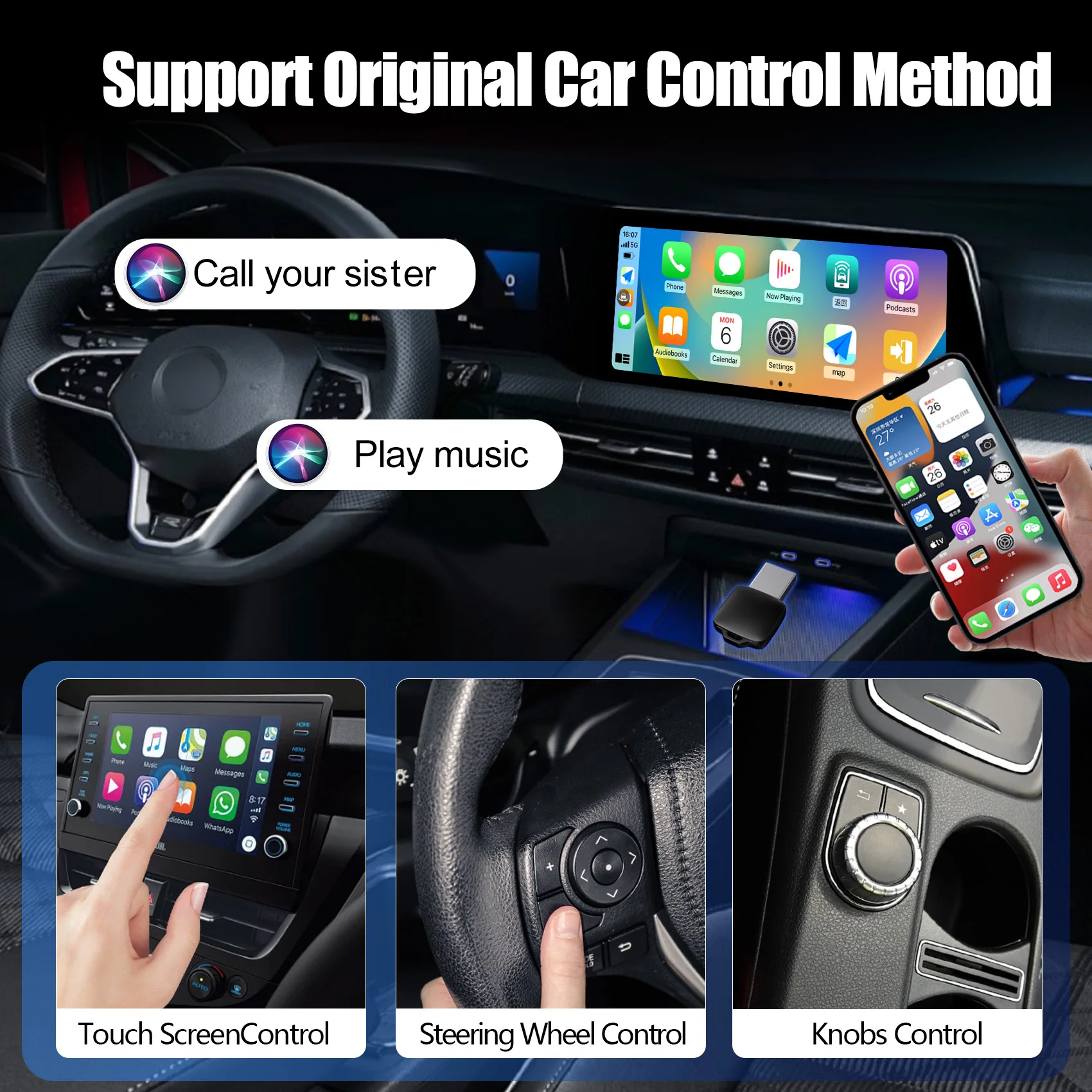 Рисунок 4 - Мини-коробка CarPlay для Audi Mercedes