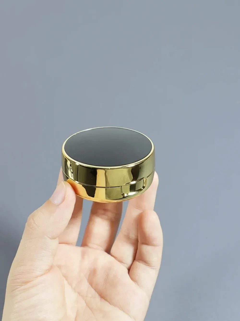 وسادة هوائية كريم أساس يمكنك صنعه بنفسك صندوق صغير لطيف فارغ منتفخ مرآة محمولة لحاوية مستحضرات التجميل Bb كريم مع إسفنجة #3