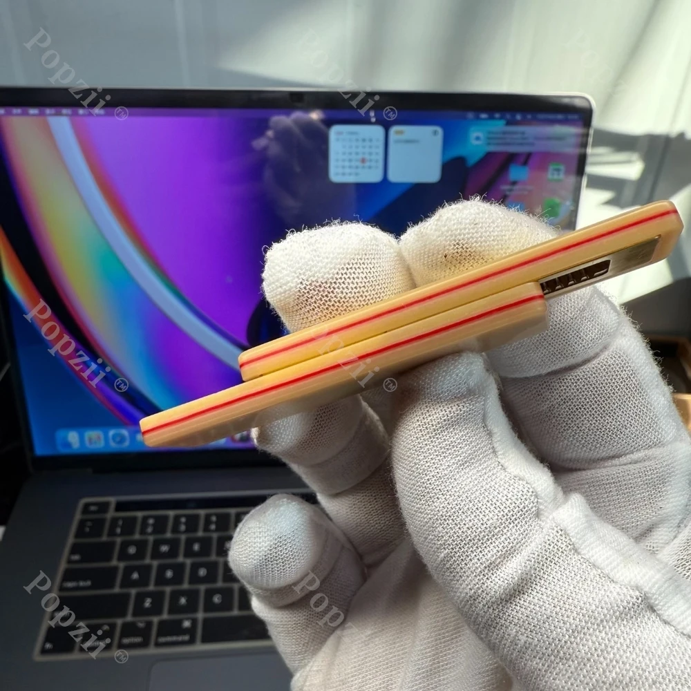 LAUTIE Choc Fatto a mano Personalizza Shell Cursore meccanico Giocattolo da scrivania Fidget Slider Giocattoli antistress Gadget fantastici Giocattoli per l'ansia