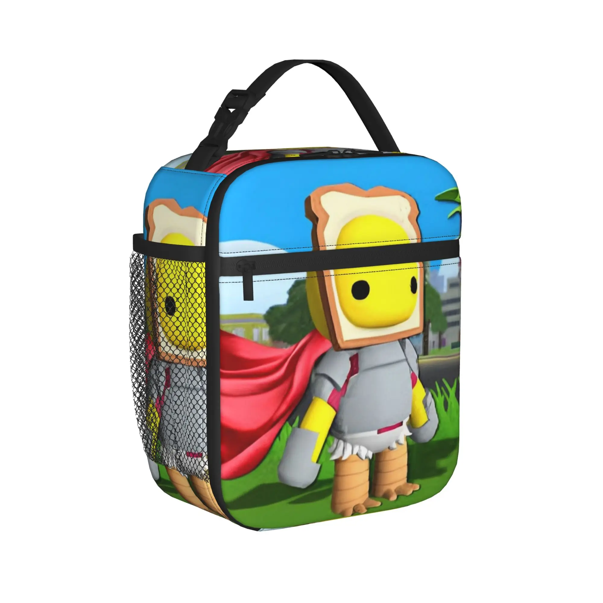Wobblys Life Gaming Funny Insulated Lunch Bags Portable Hot Games Meal Container Cooler Bag Tote Lunch Box Work  Travel