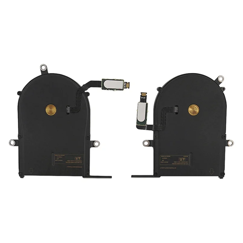 AY14 -Left Right A Pair Of Fans Portable Convenient CPU Radiating Cooler Black-Gray For   A1425 12-13 Years