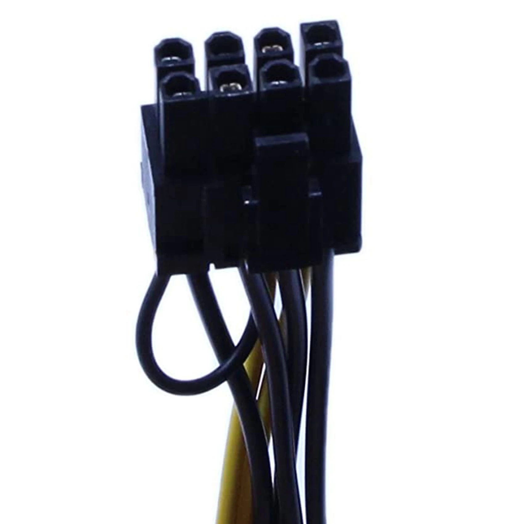 10Pcs/Lot SATA 15 Pin Sata Male to PCI-E Express 6+2 Pin 8 Pin Male Video Power Adapter Connector Cable 20cm