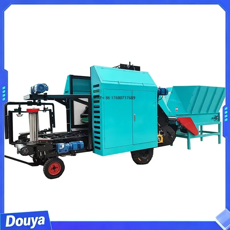 Medium-Sized 5.5KW Full Automatic Hay Baler Machine Hydraulic Hay Balers for Sale