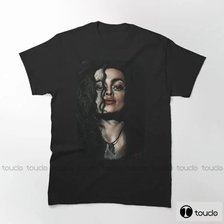 

New Bellatrix Lestrange Casual Shirts, Men'S Short Sleeve T-Shirt, Regular Fit Shirts Crewneck T-Shirt Graphic Tee For Men Boys