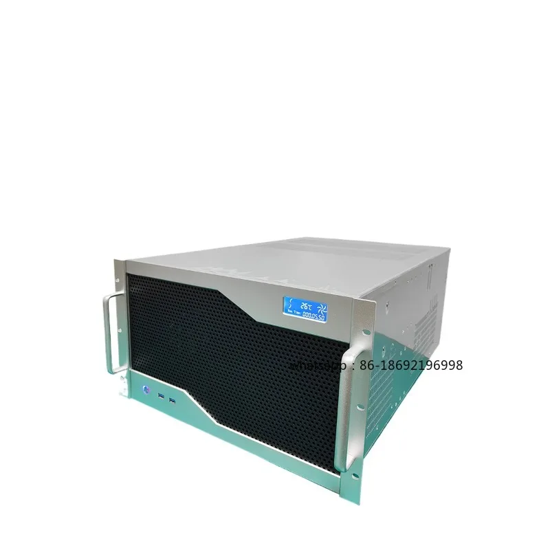 

Корпус промышленного управления 6U, видеокарта 4090, 12 слотов, двойной блок питания atx с несколькими процессорами, водяное охлаждение на 360 градусов, основная плата e-atx ai