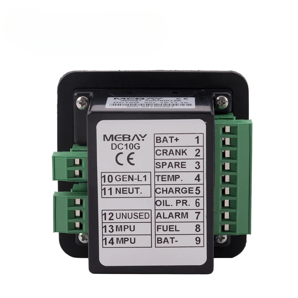 신제품 메베이 DC10G DC10K 발전기 엔진 다기능 수동 시작/정지 컨트롤러 패널 CE 인증