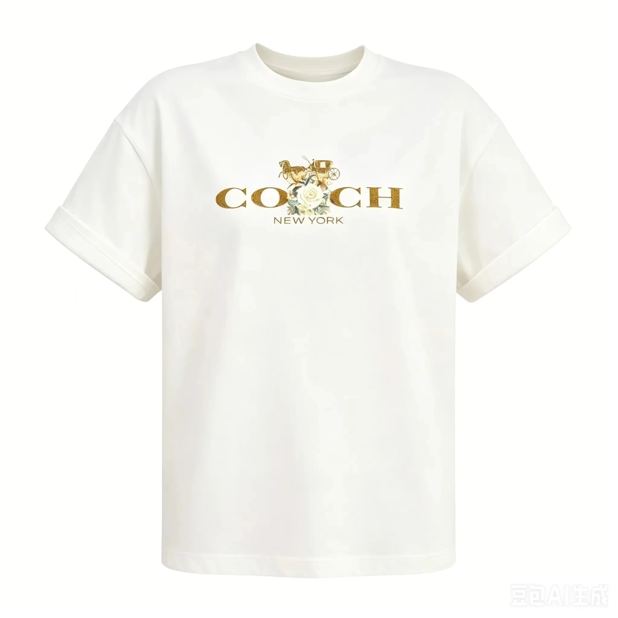 Neues 2026 Sommer-T-Shirt für Herren und Damen, Luxuriöses Bedrucktes O-Ausschnitt-Oberteil, Kurzarm-Hip-Hop-T-Shirt, Damen-Sommer-Alphabet – Detail 3