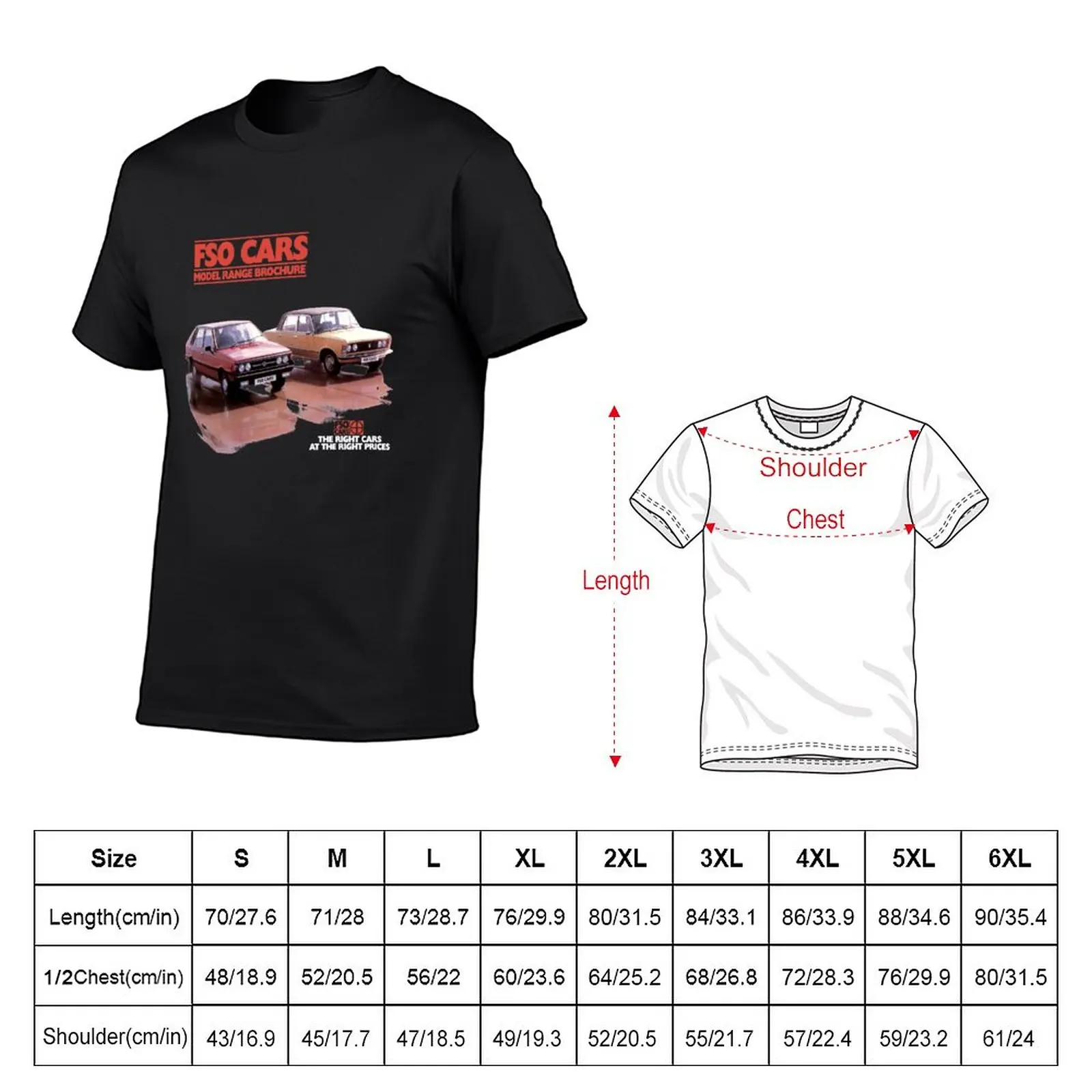 New FSO POLONEZ - FSO 1500 T-Shirt custom t shirts design your own sweat shirts funny t shirts for men