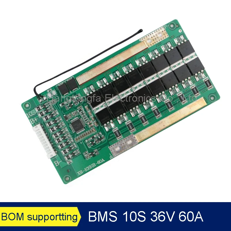 Imagem -03 - Equilíbrio Bms 10s 36v 40a 50a 60a Lítio 18650 Bateria Charge Board Equalizador com Ntc Têmpera Proteção para Ebike Escooter