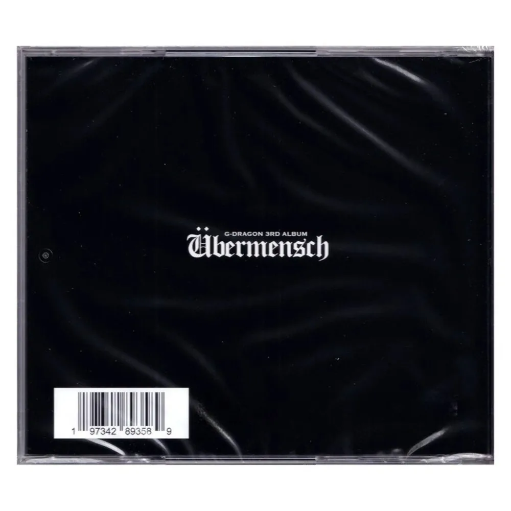 G-Dragon (Kwon Ji-yong) Ubermensch Blue CD - ألبوم K-Pop الجريء بنمط فريد للمعجبين والمجموعة