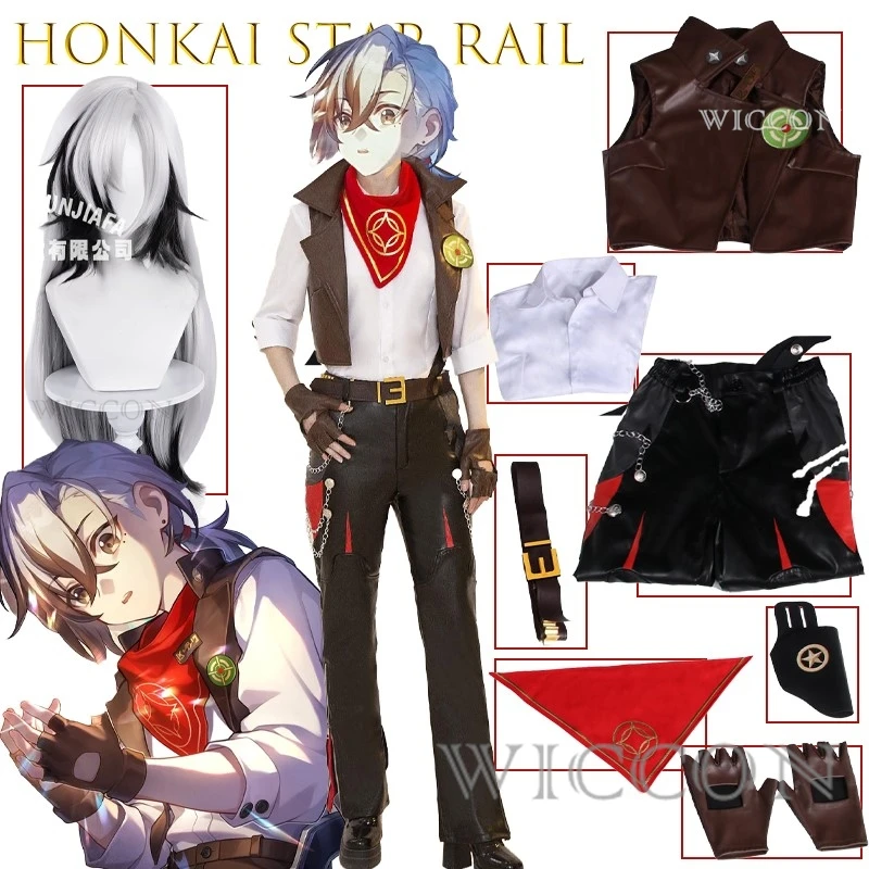 

BHonkai Star Rail Boothill Косплей Костюм Шорты Комплект Хэллоуин Рождество Аниме Игры Косплей Повседневный Костюм Комплект Повседневный Костюм ‌