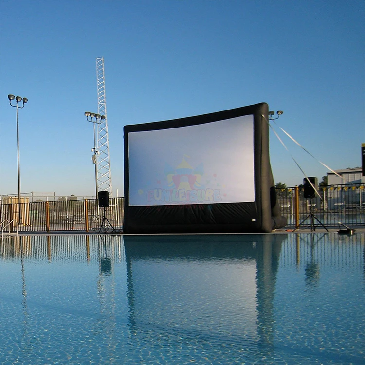 Large Adversting Inflatable Screen Outdoor Movie Advertising Models Inflatable Tv Projector Screen Cinema Equipment