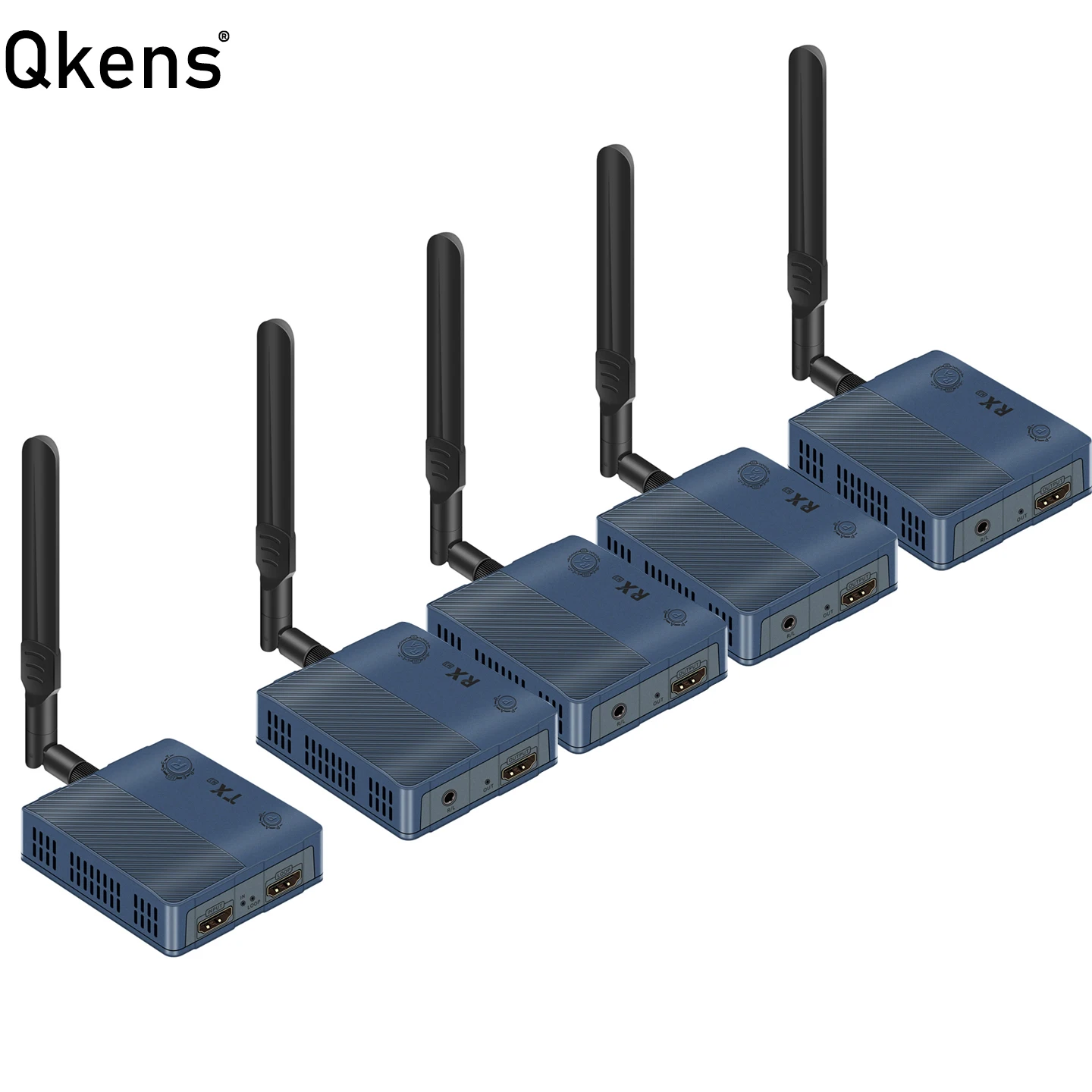 

1080p 4K Wireless HDMI Video Transmitter and Receiver Ethernet Cable Extender Display Adapter for PC Camera Laptop To Monitor TV