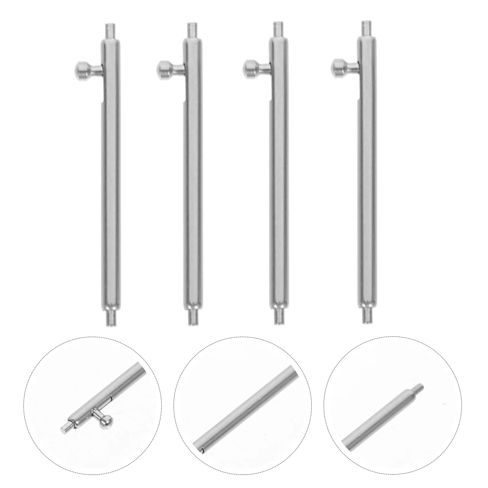 4Pcs Quick Release Watchband Pin Removal Tool Spring Bar Heavy Handle Small Large Fork Replacement Accessories