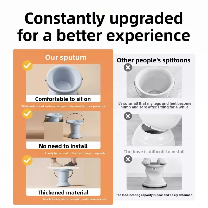 Adult Chamber Pot with Lid