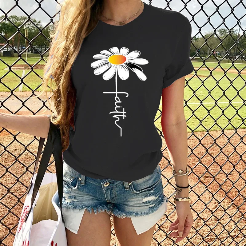 

Хлопок, 100% леопардовый принт, модная повседневная летняя женская футболка с короткими рукавами и принтом Love Lip, эстетичная одежда