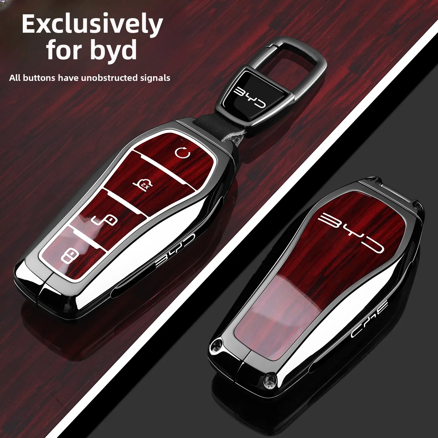 2025 BYD e9 key set, new BYD E9 car specific 22-24 models, protective case with buckle for men