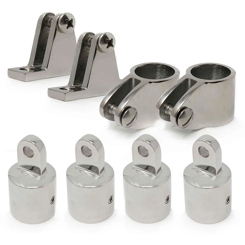 

316 Stainless Steel (3-Bow/4-Bow) 22Mm Top Boat Accessories Jaw Slide Cap Eye End Deck Hinge Fittings Hardware