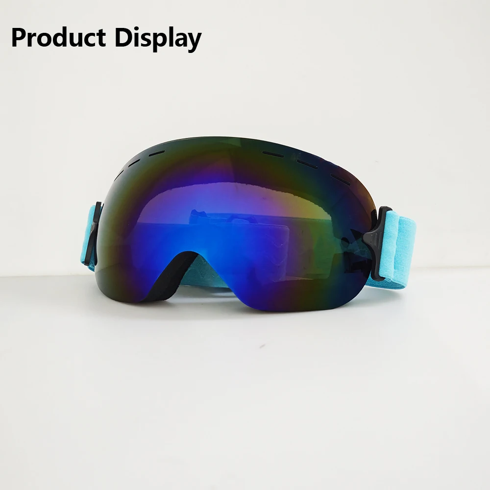 نظارات ثلج عالية الوضوح قابلة للتنفس مقاومة للرياح والغبار والرمل عدسات واقية للرجال والنساء على الجليد على الجليد
