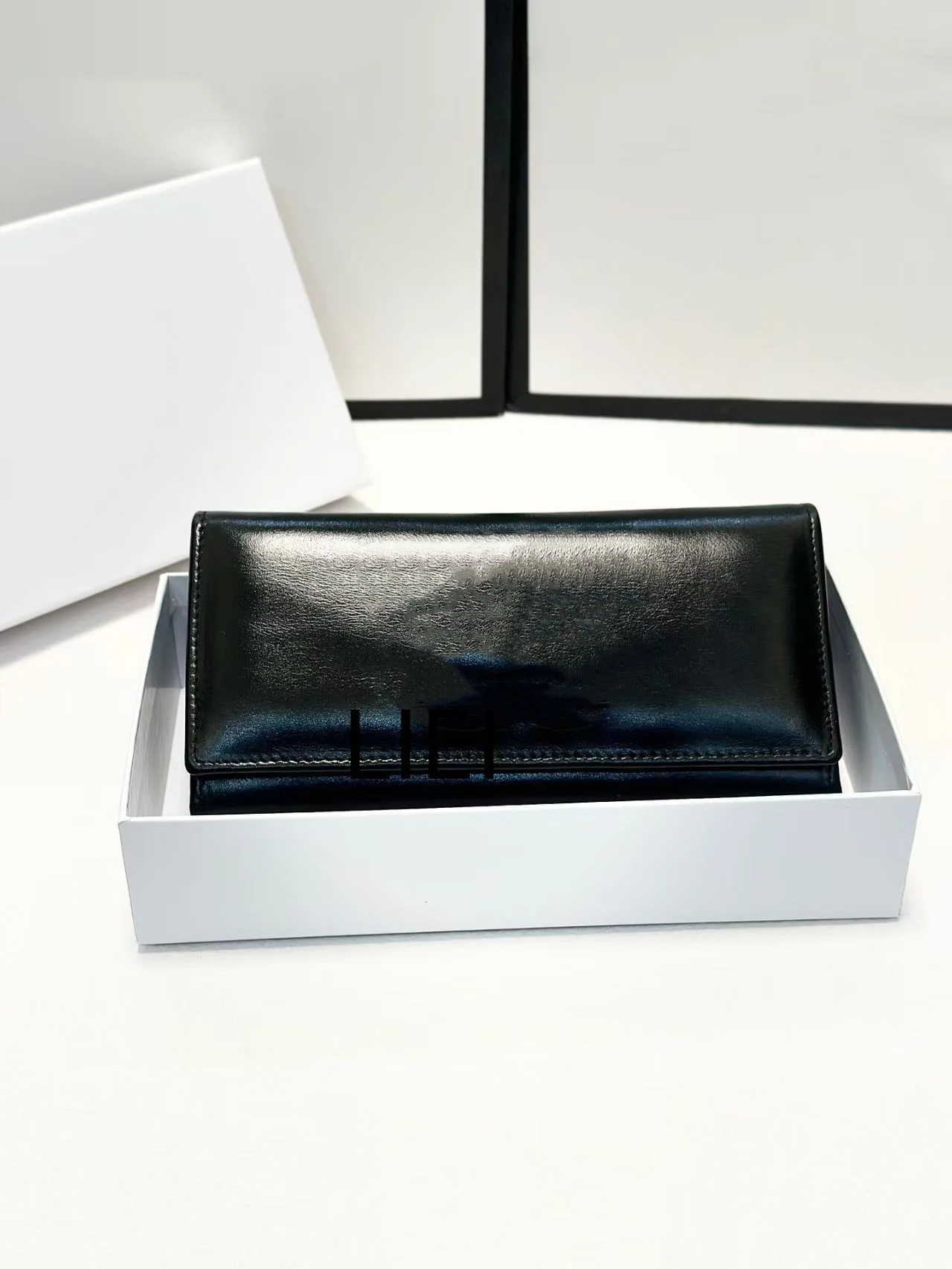 

Slots Design Wallet Long Checkbook High Capacity Retro Style For Men Leather Wallet Large Capacity Suit Bag Business Supplies 13