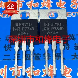 10PCS/lot IRF3710  TO-220 100V 57A  Imported Original Best Quality In Stock Fast Shipping