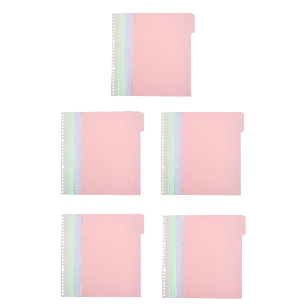 20 قطعة فواصل الفهرس علامات التبويب القابلة للكتابة علامات التبويب الموثق مريحة قابلة للاستبدال فواصل علامات التبويب المهنية لأجهزة الكمبيوتر المحمولة الملفات المخططين #6