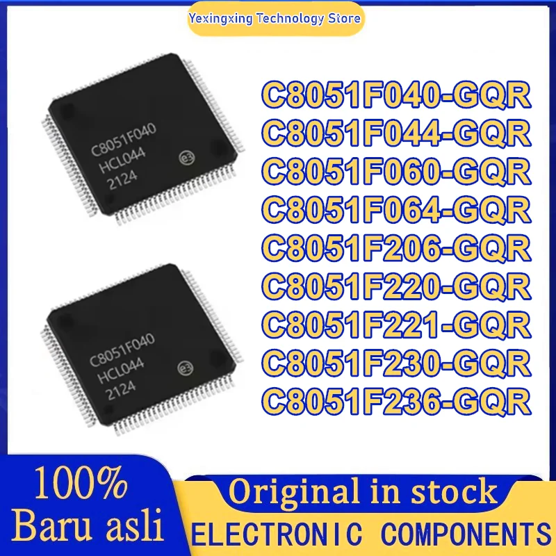 

C8051F040-GQR C8051F044-GQR C8051F060-GQR C8051F064-GQR C8051F206-GQR C8051F220-GQR C8051F221-GQR C8051F230-GQR C8051F236-GQR