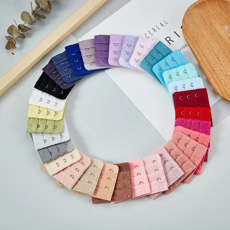 1/3 Pcs Bra Extenders Strap Extension 3 Hooks 3 Rows Underwear Adjustment Button Womens Accessoires 5*5.5 Cm image 3